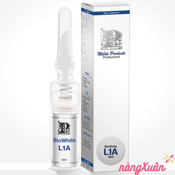 Kem trị thâm môi Nuwhite L1A – BioWhite L1A Mibiti Prudente Professional